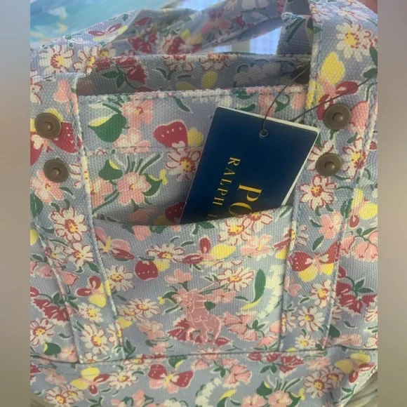 Polo Ralph Lauren Floral Small Tote NWT - Picture 9 of 9